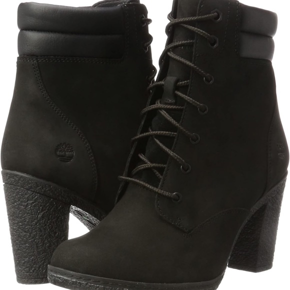 Timberland Woman’s Tillston boots lace up with lug sole/heal - Picture 5 of 11